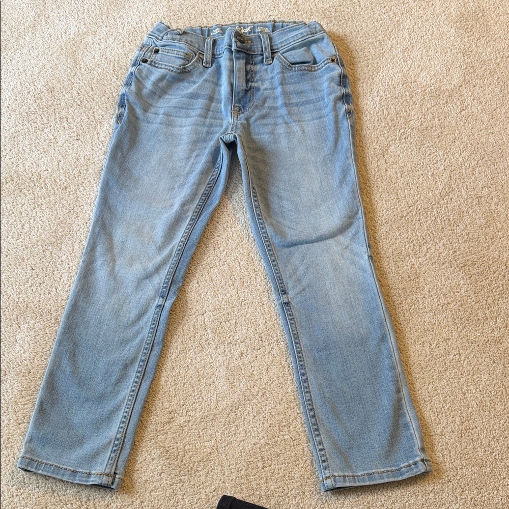 Cat & Jack Boy’s  Denim Slim Jeans - Light Blue